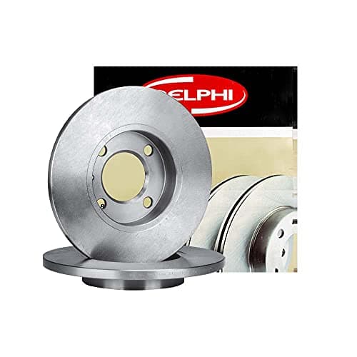 Image of Delphi Brake Discs Rear Full 2 x Diameter 262 mm | Bg4564
