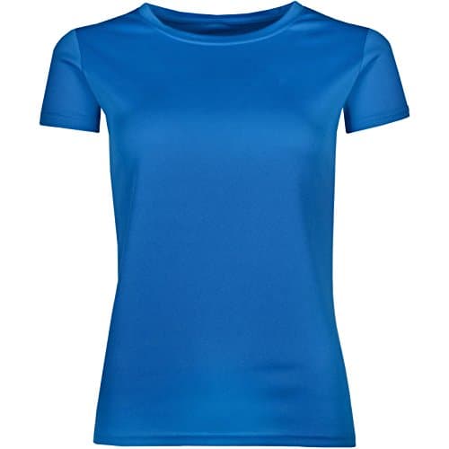 Image of Ladies Breathable Performance Sports T Shirt (M, Royal Blue)