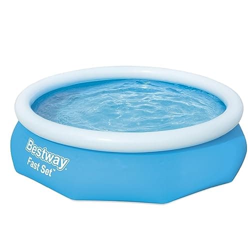 Image of Bestway 10ft Fast Set Pool | Above Ground Swimming Pool for Kids and Adults, Outdoor Inflatable Pool, 3,800L