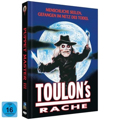 Image of Puppet Master 3 - Toloun‘s Revenge - Mediabook - Cover C (2-Disc Special Uncut Edition) (4K Ultra HD & Blu-ray)