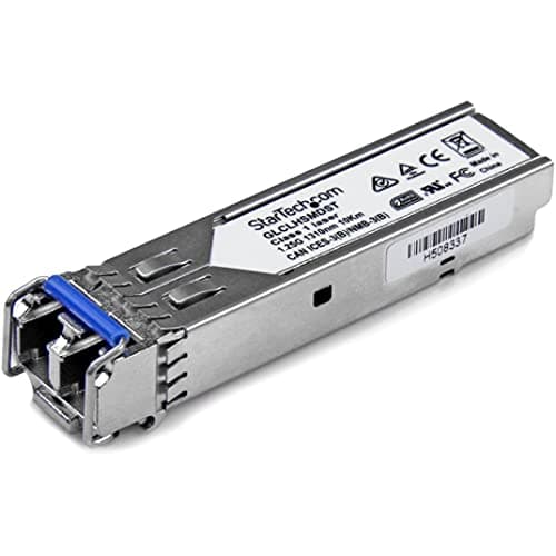 Image of StarTech.com Cisco GLC-LH-SMD Compatible SFP Module - 1000BASE-LX/LH - 1GbE Single Mode Fiber Optic Transceiver - 1GbE SFP - LC 10km - 1310nm - DDM Cisco Firepower, ASR920, IE2000 (GLCLHSMDST)