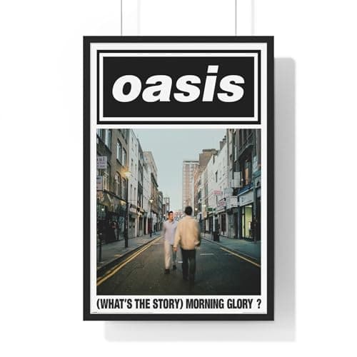 Image of Poster Kingz Oasis Morning Glory Album Artwork Maxi Poster Wall Art 61 x 91.5 cm