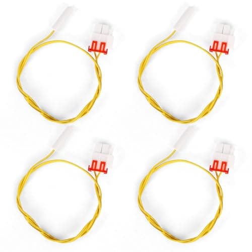 Image of 4pcs DA32-10104N Temperature Sensor for Samsung Refrigerator, Fridge Temp Sensor for DA32-10104V 2030330 AP4979323 PS4138666
