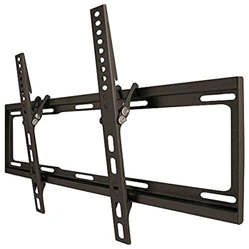 Image of One For All Tilting TV Wall Bracket (WM2421) - Tilt (15°) Wall Mount – Screen size 32-65 Inch - For All types of TVs (LED LCD Plasma) – Max Weight 80kgs – VESA 100x100 to 400x400 - Black