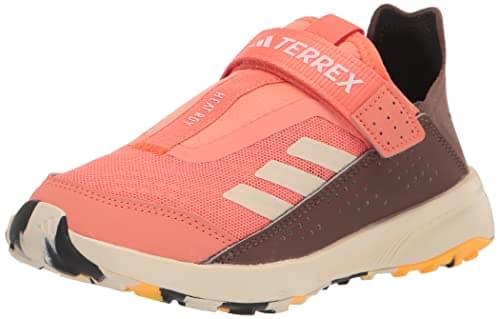 Image of Adidas Kids' Terrex Voyager 21, Coral Fusion/Wonder White/Impact Orange, 24.8 cm