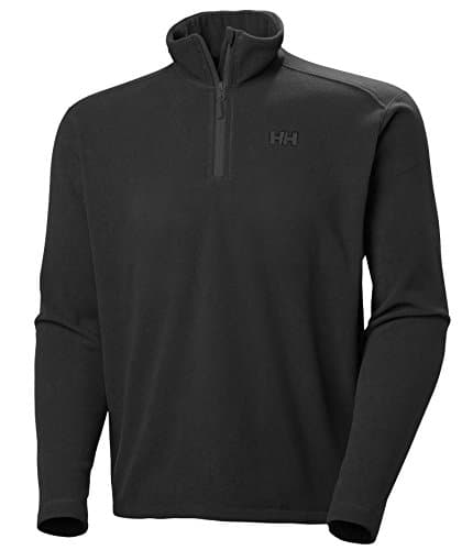 Image of Helly Hansen Men's Daybreaker 1/2 Zip Fleece, Black 2.0, XL