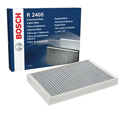 Image of Bosch R2405 Activated Carbon Cabin Filter, Replacement Filter - Against Unpleasant Smells, Pollen and Dust for Cleaner Air Inside the Vehicle