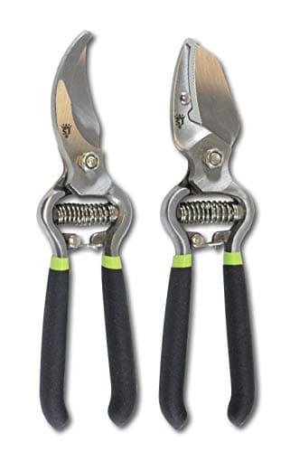 Image of Spear & Jackson CUTTINGSET8K Kew Gardens Collection Vintage Bypass & Anvil Secateur Set