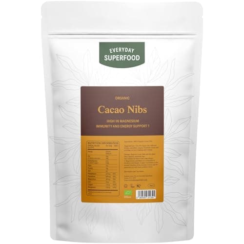 Image of Everyday Superfood Organic Cacao Nibs 900g | Lab-Tested for Heavy Metals | Premium Peruvian Raw Cocoa