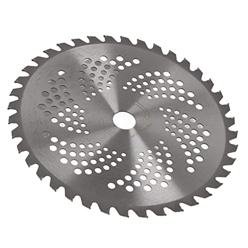 Image of TOOLSGO 255mm 40 Tooth High Speed Steel Brush Cutter Saw Blade Multi Functional Replacement Saw Blade for Lawn Mower Grass Trimmer