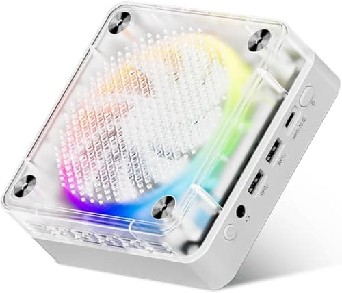 Image of FIREBAT Gaming Mini PC Barebone with Ryzen 7 8745HS,Radeon 780M 8C/16T(up to4.9GHz), Desktop Computer,Dual LAN 2.5G, HDMI 2.1, USB4(40Gbps), Desktop PC for Office, Home【MN56】