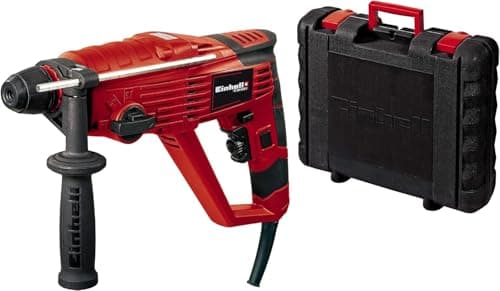 Image of Einhell TC-RH 800 E Rotary Hammer Drill | SDS Plus 4-in-1 Electric Drill - Drilling/Pneumatic Impact Drilling/Chiselling with and Without Lock | 800W, 2.5 Joule Impact Force, Speed Control