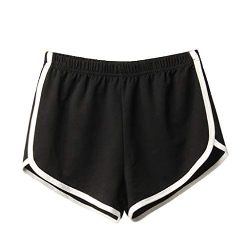 Image of Womens Girls Shorts White Side Stripe Workout Yoga Sports Casual Dance Gym Ladies Activewear Shorts