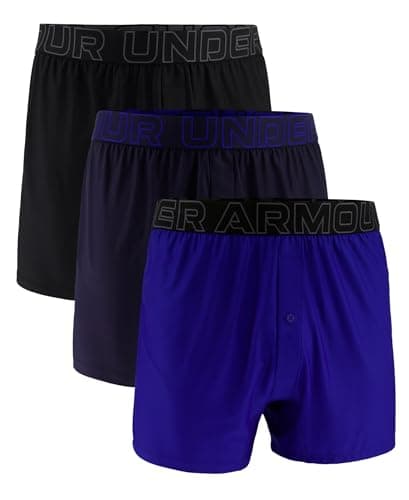 Image of Under Armour Men's Ua Lounge Tech Mesh Boxer-6, Royal, Royal Blue, 5XL