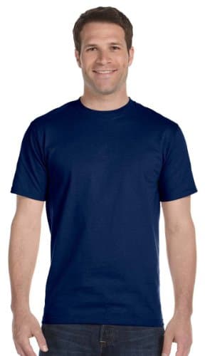 Image of Gildan DryBlend Adult Unisex Short Sleeve T-Shirt (2XL) (Navy)