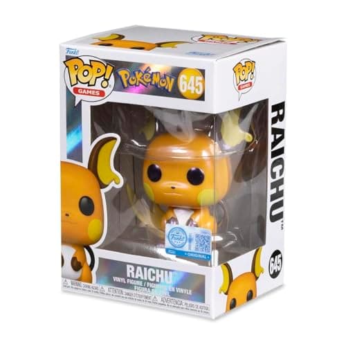 Image of Funko Pop! Games: Pokémon - Raichu (Pearlescent Special Edition) #645