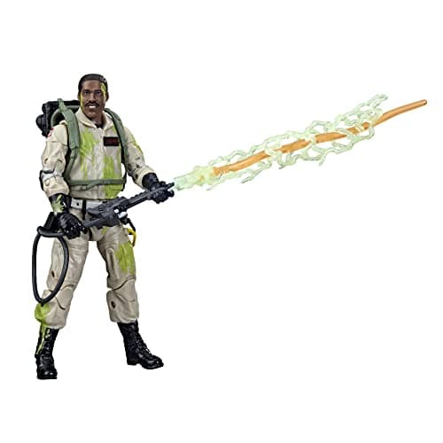 Image of Ghostbusters Plasma Series Glow-in-the-Dark Winston Zeddemore Toy 6-Inch-Scale Collectible Classic 1984 Ghostbusters Figure, Ages 4 and Up