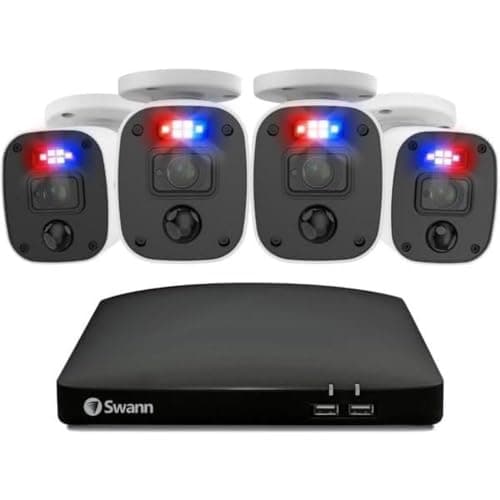 Image of SWANN Enforcer SWDVK-846804MQB-EU 8-Channel Full HD 1080p DVR Security System