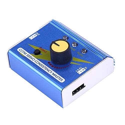 Image of Servo Tester, Aluminum Alloy Digital Analog Servo ESC Checker Kit with Synchronized Testing for RC Planes Cars Boats Helicopters