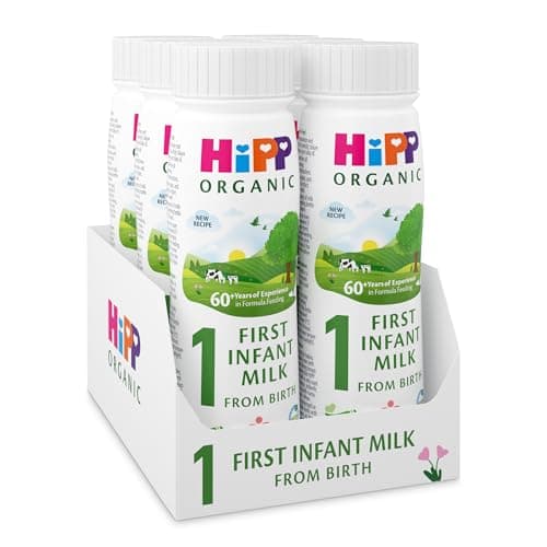 Image of HiPP Organic 1 First Milk Ready To Feed 200ml (pack of 6)