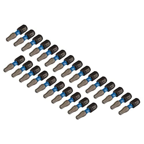 Image of Draper 05692 TX-Star Impact Screwdriver Bits, T20 x 25mm (Pack of 25)