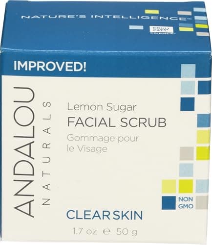 Image of Andalou Lemon Sugar Free Facial Scrub 50 ml