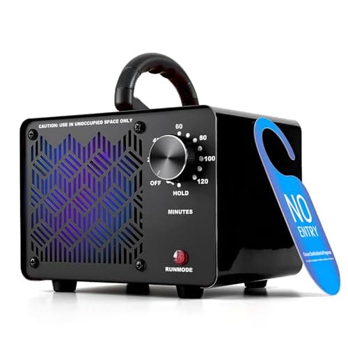 Image of HHGM 48,000mg/h High Capacity Ozone Machine, Commercial Industrial Air Purifier, Ionizer & Deodorizer Ozone Odor Eliminator Suitable for Home, Car, Offices, Basements, Pets, Smoke, Farms