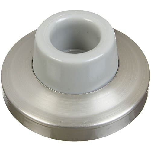Image of National Hardware N326-983 V1935 Wall Door Stop in Satin Nickel,0