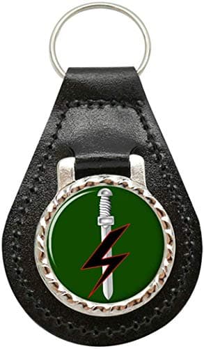 Image of Special Forces Support Group, British Army Leather Key Fob
