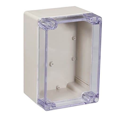 Image of Sourcingmap 160x110x90mm/6.3x4.33x3.54inch Wateproof Electronic ABS Plastic DIY Junction Project Box Enclosure Case Outdoor/Indoor with Clear Cover