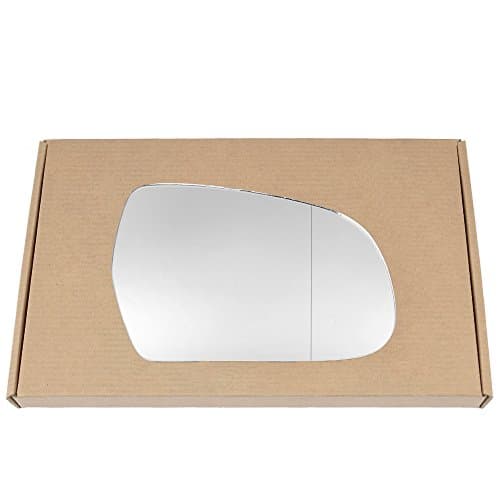 Image of Less4spares Wing Mirror Glass Right Compatible with Audi A4 2010-2015 STICK-ON Driver Off Side with Blind Spot
