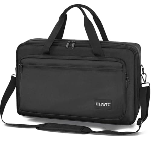 Image of DJ Controller Case Fits DDJ 200, ddj-wego3, AKAI MK3, Native Maschine Mikro Mk3, Hercules DJ Control Inpulse 200, Numark Party mix, Multi-FX pedals, line 6 helix floor, (S-41x26x6.5 CM), Black