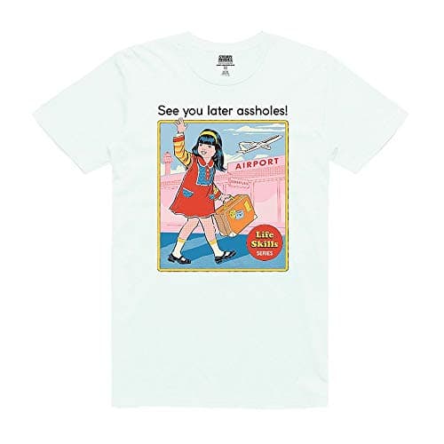 Image of Pyramid International Womens Steven Rhodes T-Shirt, White, S-L UK