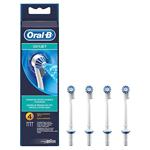 Image of Oral-B Professional OxyJet Electric Toothbrush Heads - Pack of 4