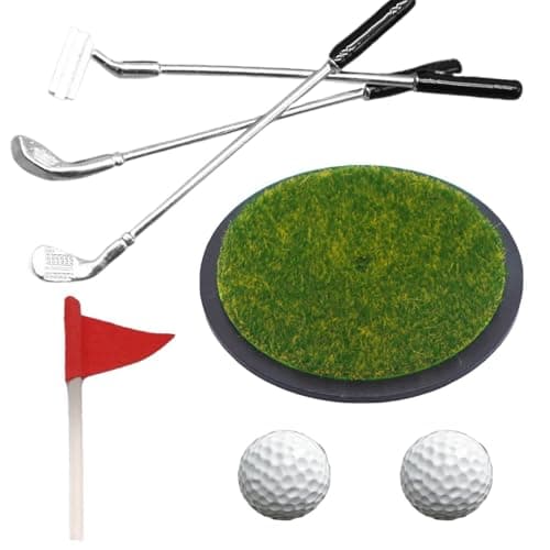 Image of Desktop Golf Game - Funny Portable Putt Toy,Mini Golf Set For Office And Table | For Office Use Indoors During Breaks and As Table Fun With Colleagues Men