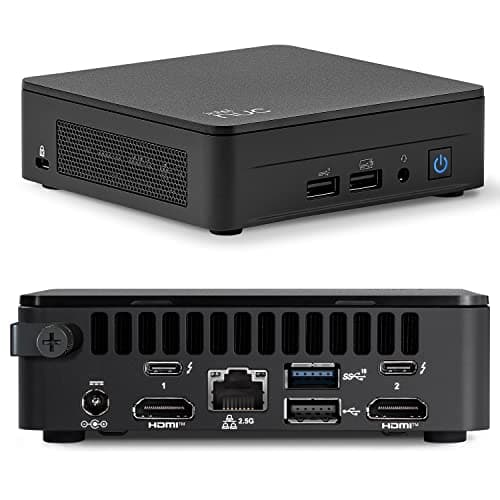 Image of Intel NUC 13 Arena Canyon Mini PC NUC13ANKi7 Mini Desktop Computer/HTPC 13th Gen. Intel Core i7-1360P,12 Processor Cores (4P+8E), 16 threads,WiFi 6, Bluetooth 5.3,Windows 11 Pro(Barebone)