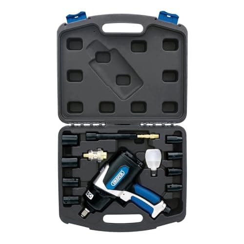 Image of Draper 83985 14 Piece Air Impact Wrench Kit (1/2" Square Drive)