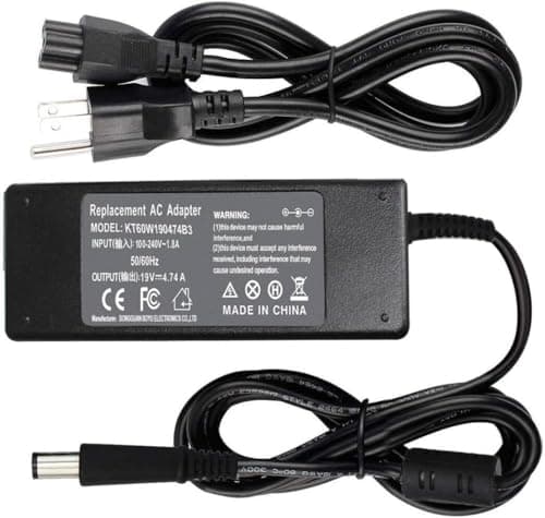 Image of 90W 65W Charger Power Adapter for HP EliteDesk 705 800 805 G1 G2 G3 G4 G5 G6 Mini Desktop PC Computer, ProDesk 260 600 400 405 G1 G2 G3 G4 G5 G6 Mini, HP Omni 120 100 All in One Cord Supply.