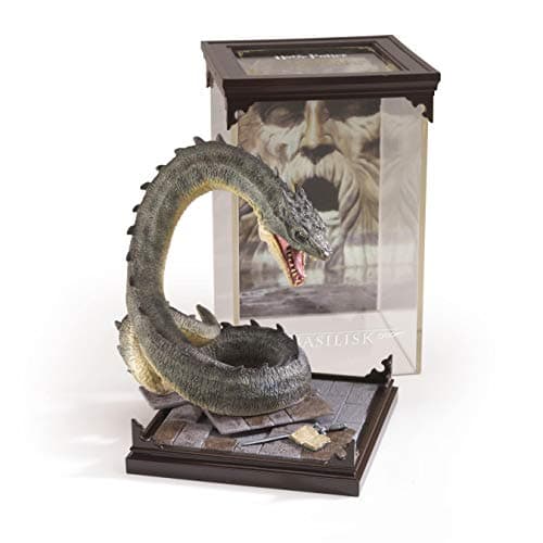 Image of The Noble Collection - Magical Creatures Basilisk - Hand-Painted Magical Creature #3 - Officially Licensed 7in (18.5cm) Harry Potter Toys Collectable Figures - For Kids & Adults