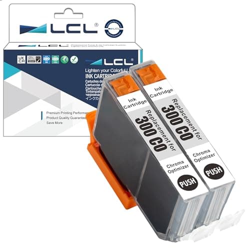 Image of LCL Compatible Ink Cartridge PFI-300 PFI-300CO (2Pack Chroma Optimizer) Replacement for Canon imagePROGRAF PRO-300