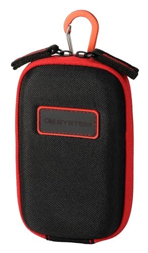 Image of OM SYSTEM CSCH-107 Camera Bag for Olympus Tough TG-6 and TG-7, Robust Hard Shell, Water-Repellent, Compact, with Double Zip and Belt Loop, Ideal Protection for Compact Cameras and Accessories