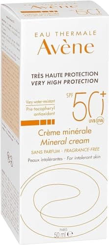 Image of Avene Sun Care Very High Protection Mineral Cream SPF50+ 50ml