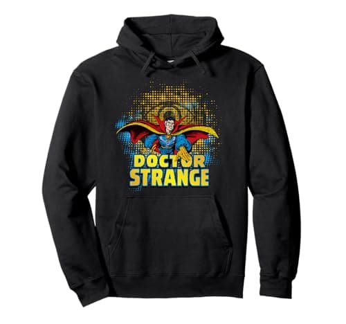 Image of Marvel Doctor Strange Eye of Agamotto Pullover Hoodie