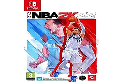 Image of TAKE 2 NBA 2K22 - SWITCH, Black, 18NBA222