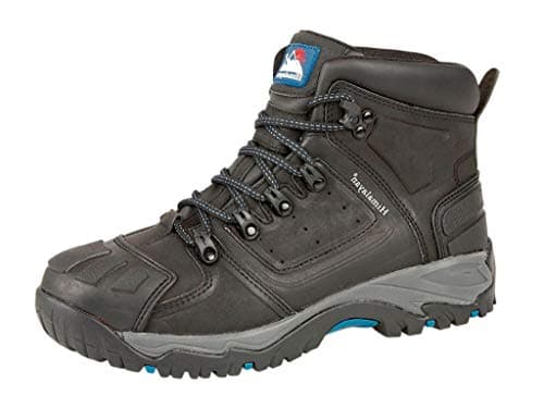 Image of Himalayan 5209 Storm Leather Waterproof Safety Boot, S3, SRC, 9 Size, Black
