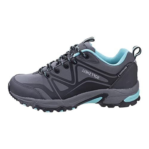 Image of Cotswold Abbeydale Low Hiker Female Grey/Black/Aqua Size 5