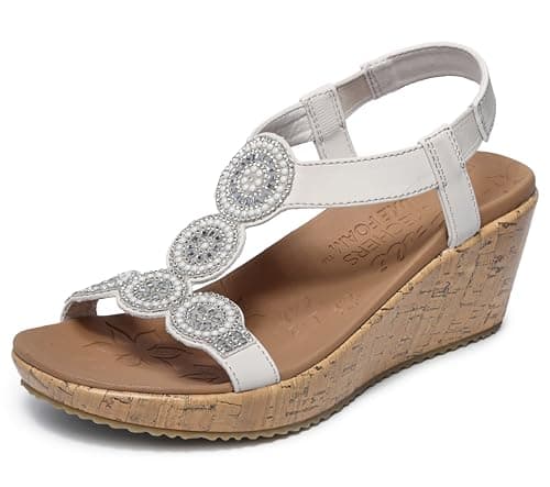 Image of SKECHERS BEVERLEE DATE GLAM, Women's Wedge, OFWT, 3 UK (36 EU)