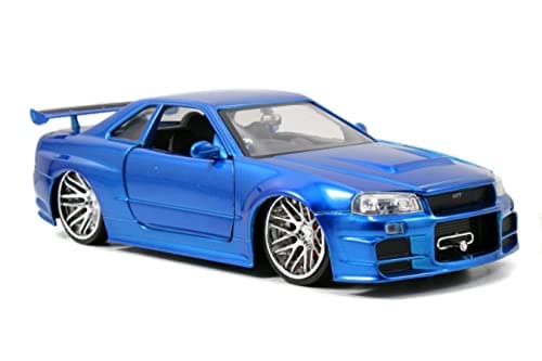 Image of Jada 1:24 Fast & Furious Brians Nissan Skyline GT-R (R34) - JA97173