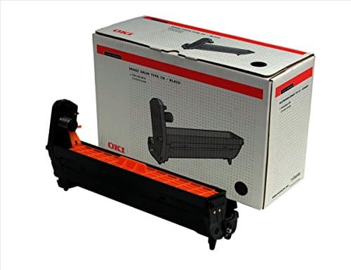 Image of Oki colour laser printer drum unit kit C6 black 42126608 C5100n C5200 C5300 C5400