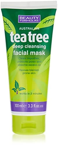 Image of Beauty Formulas Australian Tea Tree Deep Cleansing Facial Mask